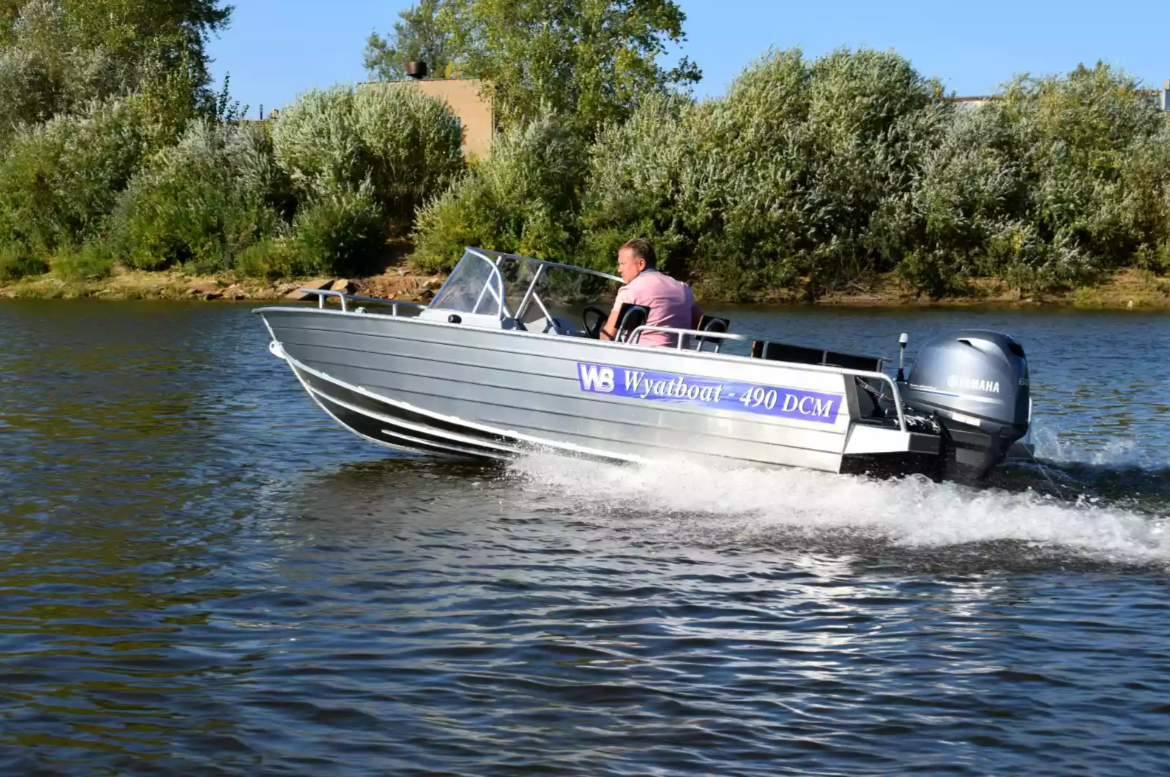Алюминиевый катер Wyatboat-490 DCM в Назрани
