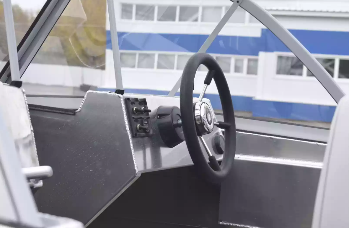 Алюминиевый катер Неман-450 DC NEW без покраски в Назрани