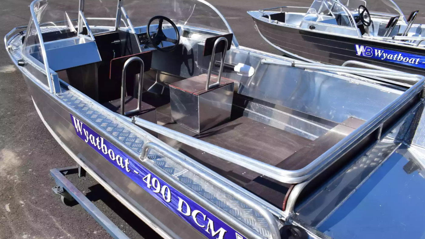 Алюминиевый катер Wyatboat-490 DCM в Назрани