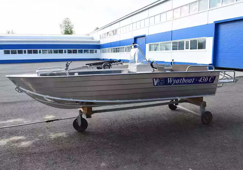Алюминиевый катер Wyatboat-430 C в Назрани