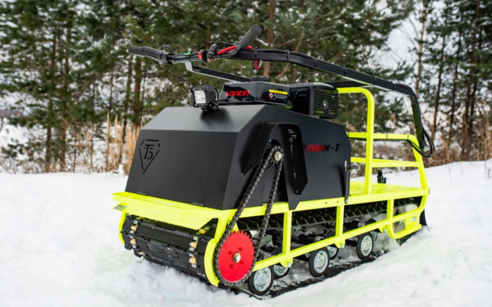 Мотобуксировщик Бурлак ХОЗЯИН-1 (капот металл) в Назрани