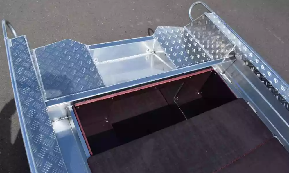 Алюминиевая лодка Wyatboat-390Р Fish в Назрани