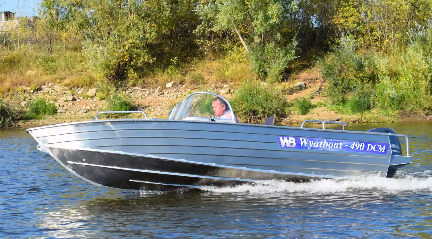 Алюминиевый катер Wyatboat-490 DCM в Назрани