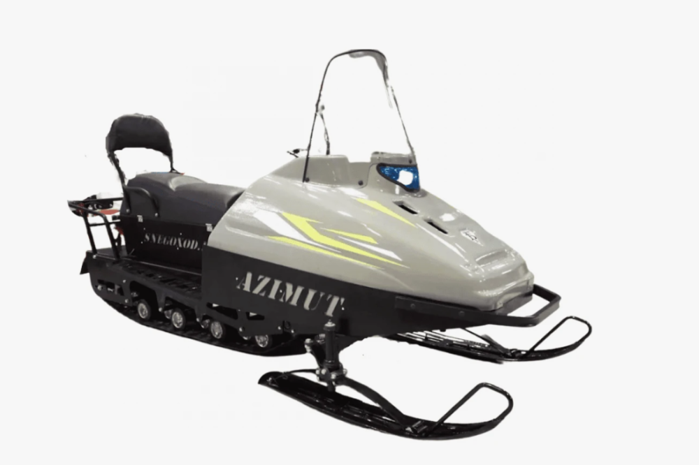 Миниснегоход Бурлак Азимут 24 л.с. , эл.запуск, реверс, тормоз гидравл, капот серый в Назрани