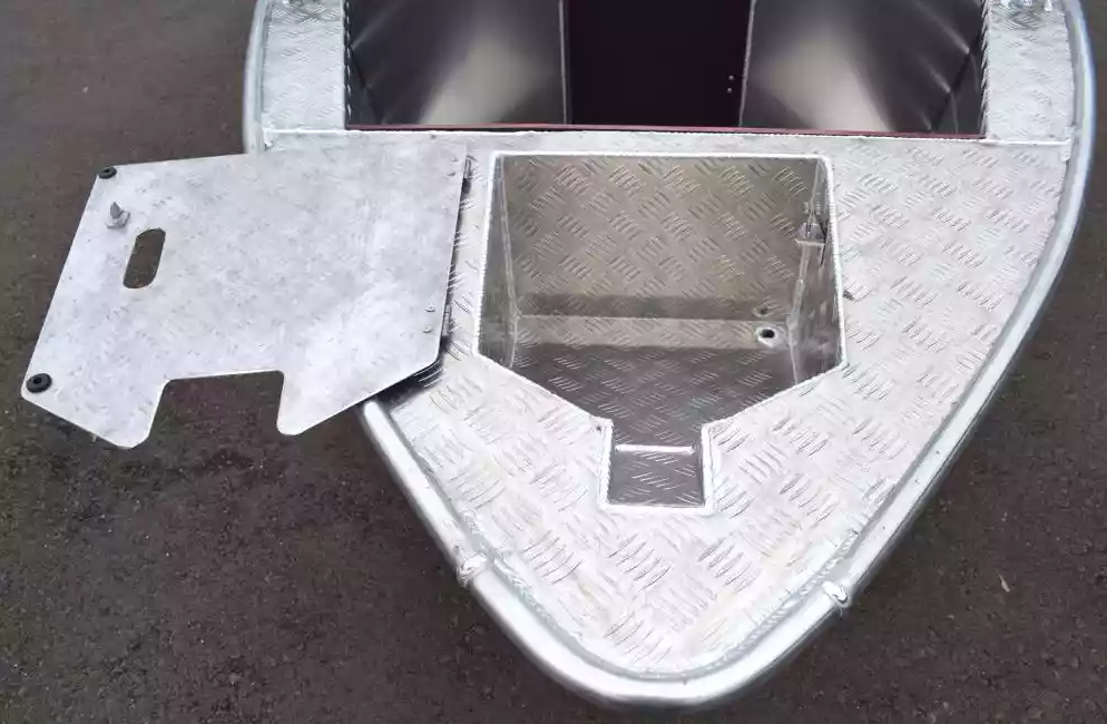 Алюминиевая лодка Wyatboat-390 DCM Увеличенный борт в Назрани