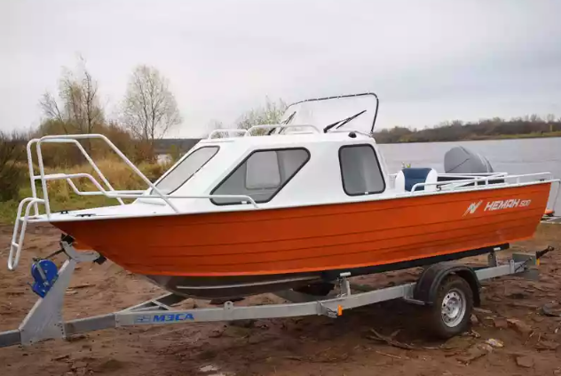 Алюминиевый катер Неман-500 (каютный) в Назрани