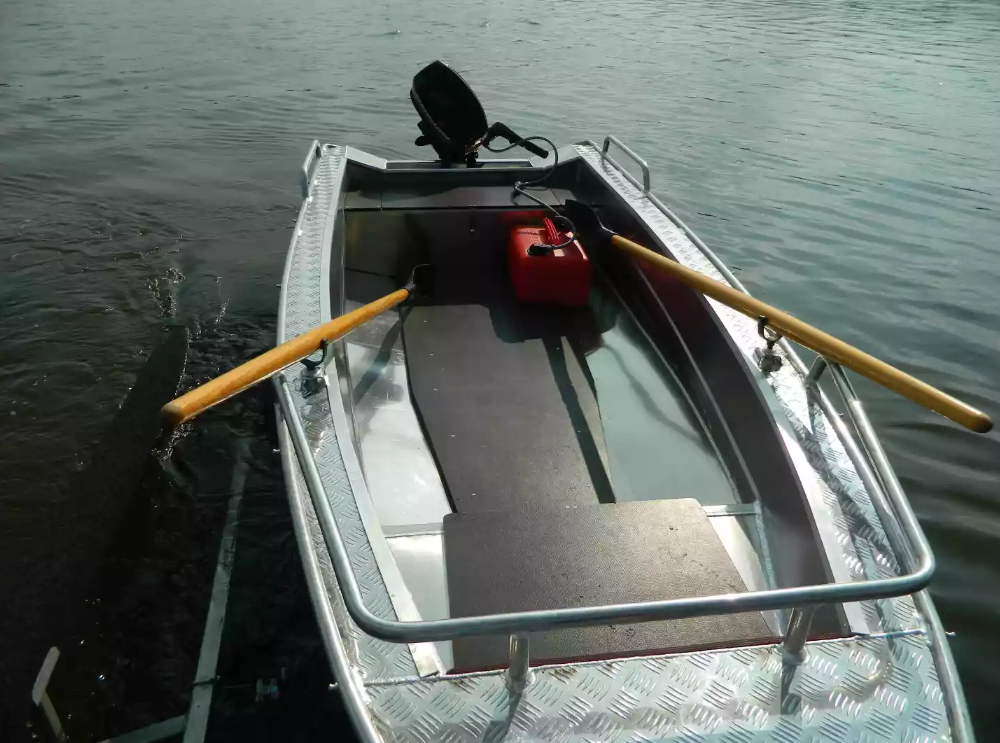 Алюминиевая лодка Wyatboat-390 У в Назрани