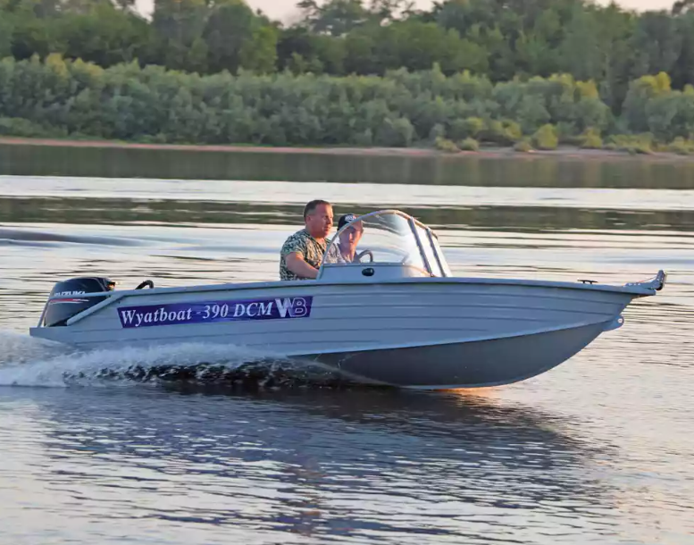 Алюминиевый катер Wyatboat-390 DCM в Назрани