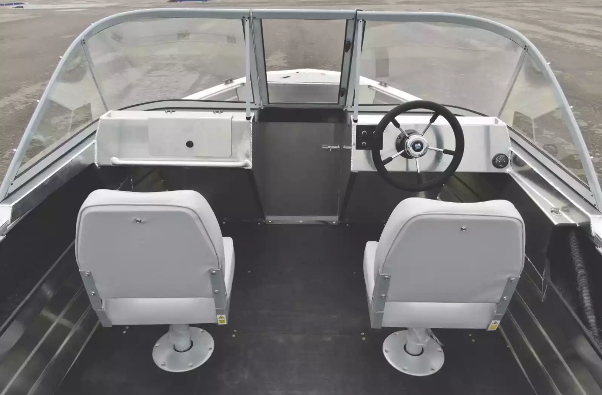 Алюминиевый катер Неман-450 DC NEW без покраски в Назрани