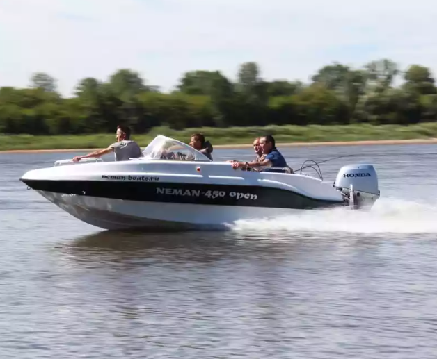 Стеклопластиковый катер Neman-450 Open в Назрани