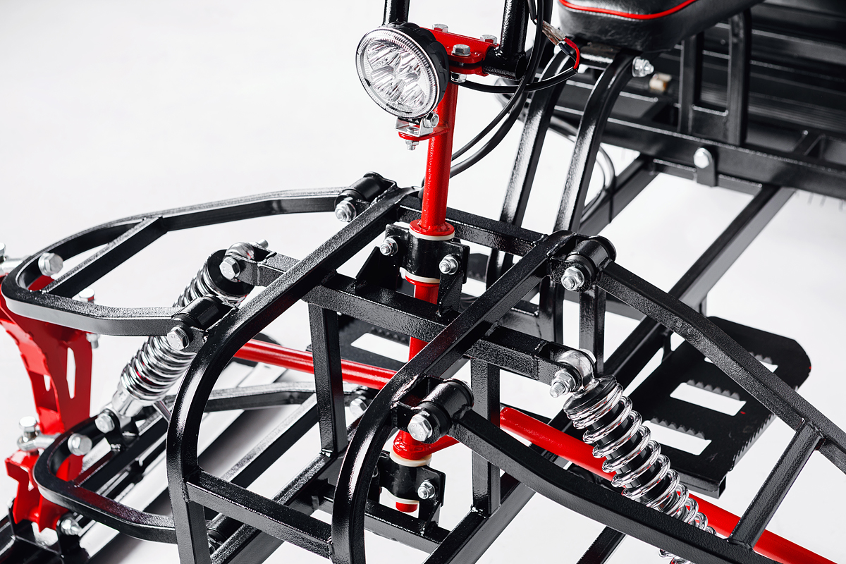 Лыжный модуль IKUDZO с подогревом ручек металлические лыжи в Назрани