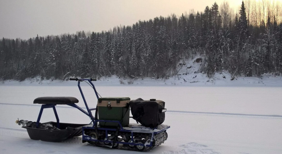 Мотобуксировщик Альбатрос-L 8 с фарой в Назрани