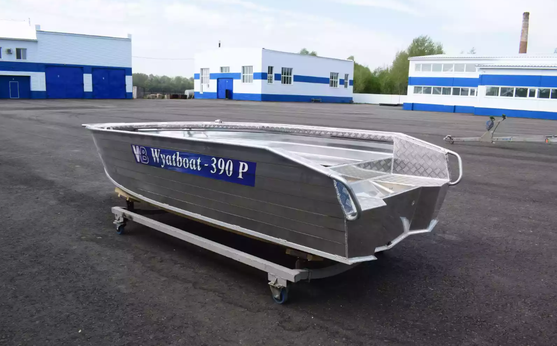 Алюминиевая лодка Wyatboat-390Р Увеличенный борт в Назрани