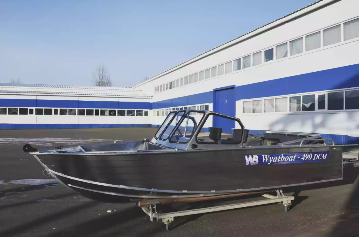 Алюминиевый катер Wyatboat-490 DCM Pro в Назрани