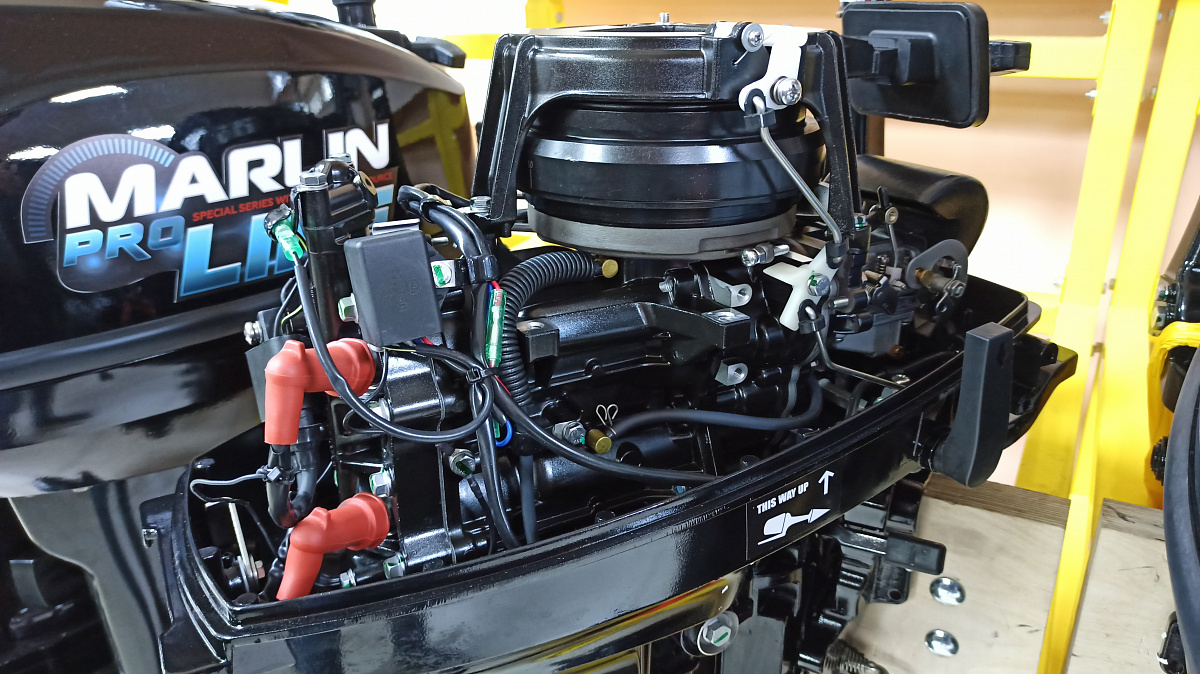 КОМПЛЕКТ Лодка MISHIMO PRO 350 + ЛОДОЧНЫЙ МОТОР MARLIN MP 9.9 (20) AMHS PRO в Назрани