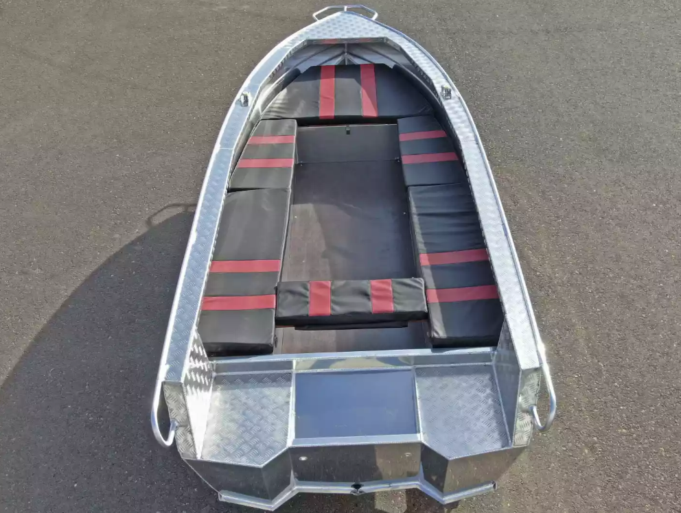 Алюминиевая лодка Wyatboat-390РМ увеличенный борт в Назрани