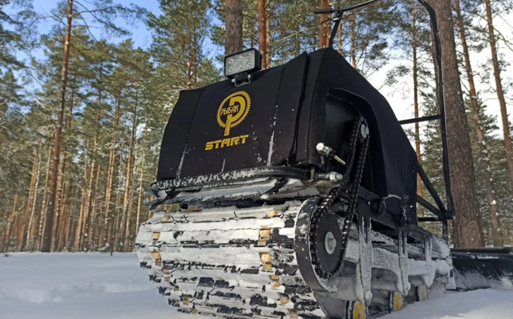 Мотобуксировщик РЫБАК СТАРТ Lifan 15 л.с (тканный капот) в Назрани