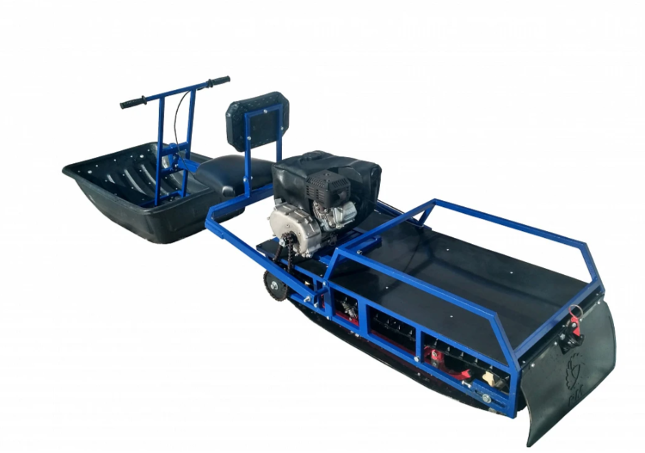 Мотобуксировщик толкач Альбатрос-XL8 с модулем. С фарой, склизы в Назрани