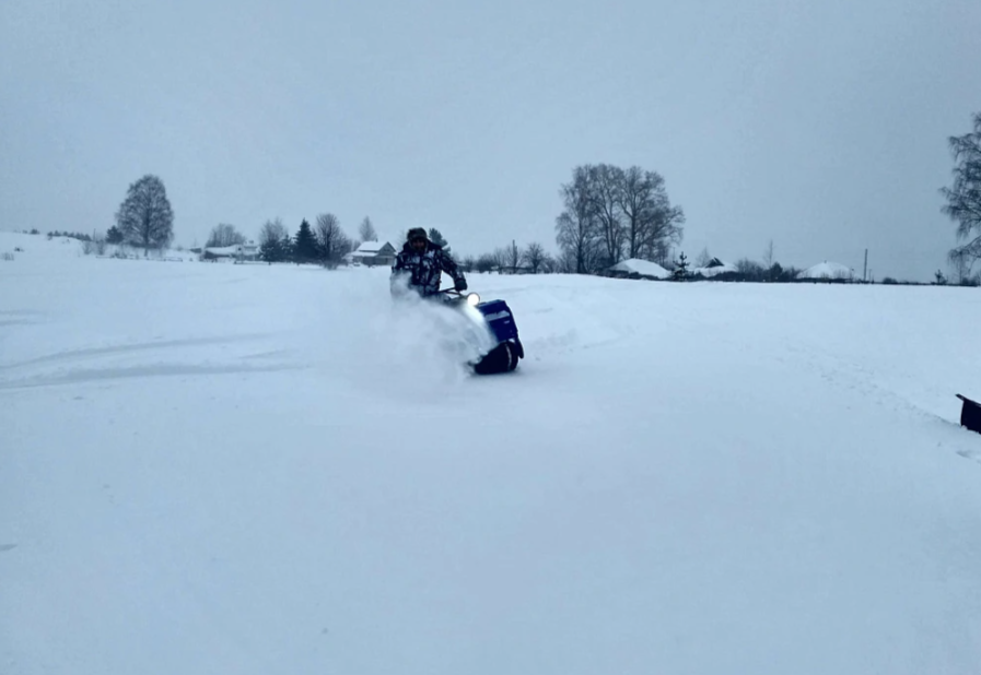 Мотобуксировщик Альбатрос-XLV 9 мини, тележки, 1250 мм в Назрани