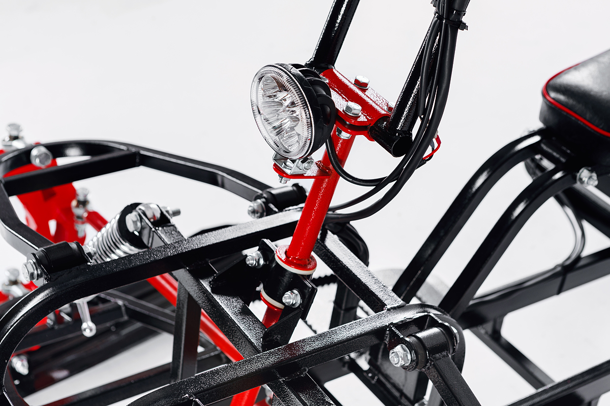 Лыжный модуль IKUDZO с подогревом ручек металлические лыжи в Назрани