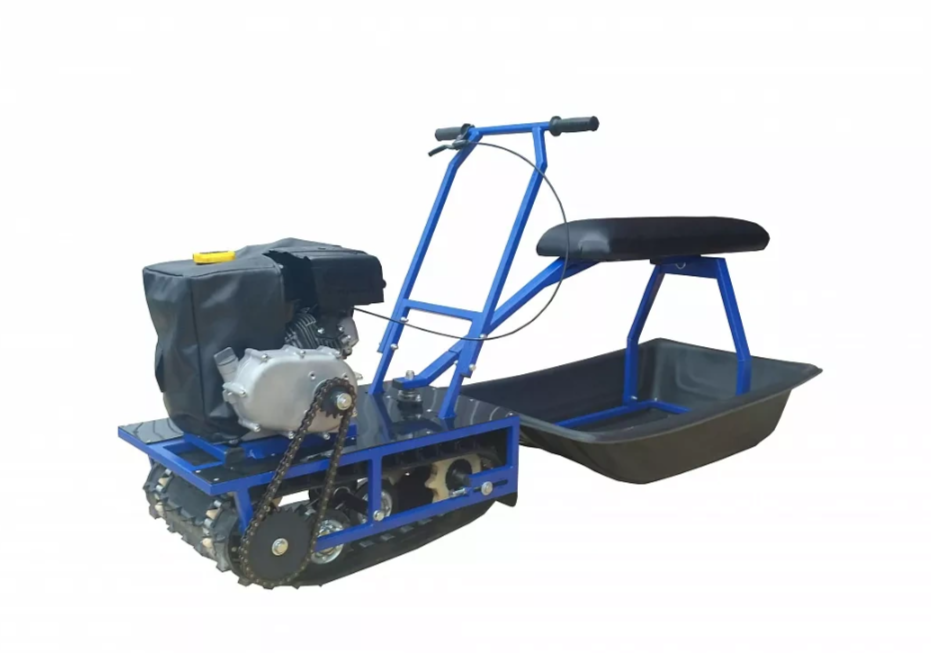 Мини-мотобуксировщик Альбатрос-М с фарой в Назрани