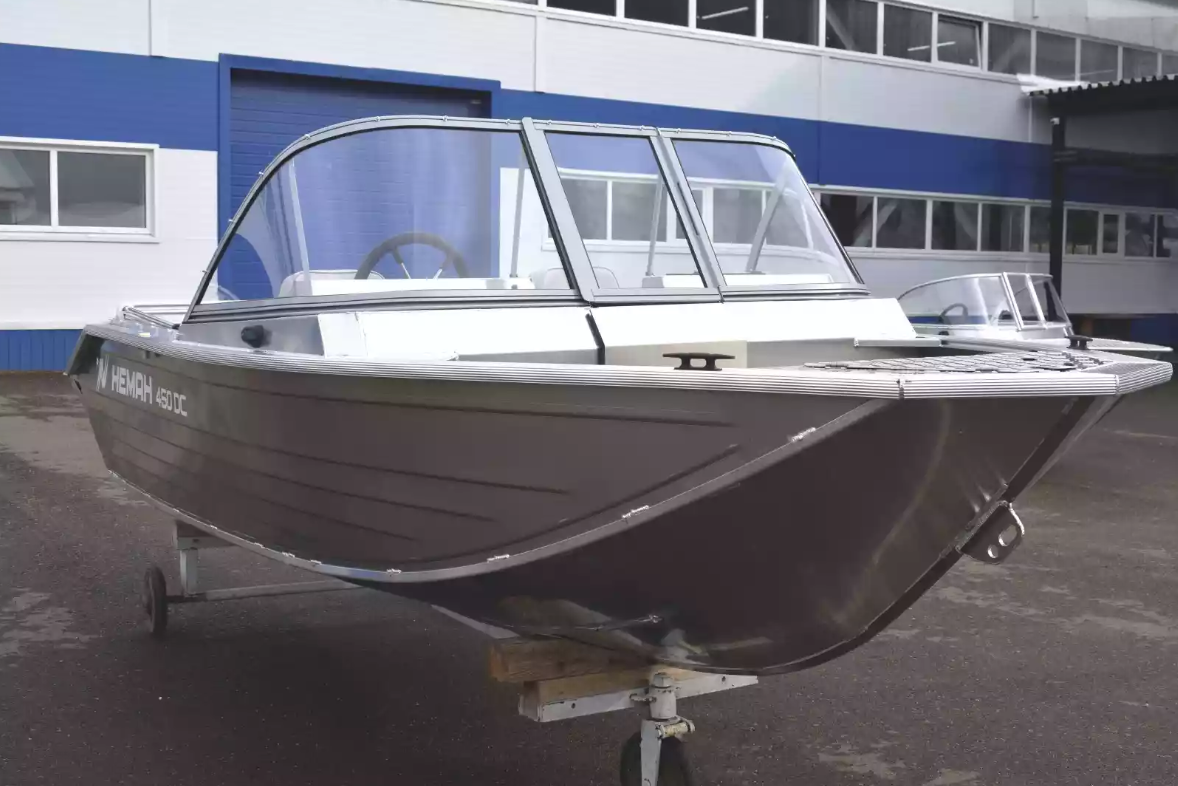 Алюминиевый катер Неман-450 DC NEW без покраски в Назрани