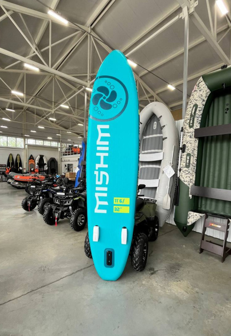 SUP (САП) Доска MISHIMO PRO-MAX Light Teal 11’ (335см) в Назрани