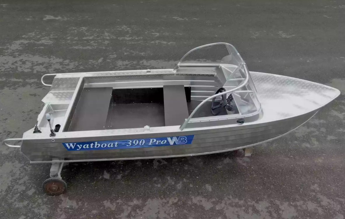 Алюминиевый катер Wyatboat-390 Pro в Назрани
