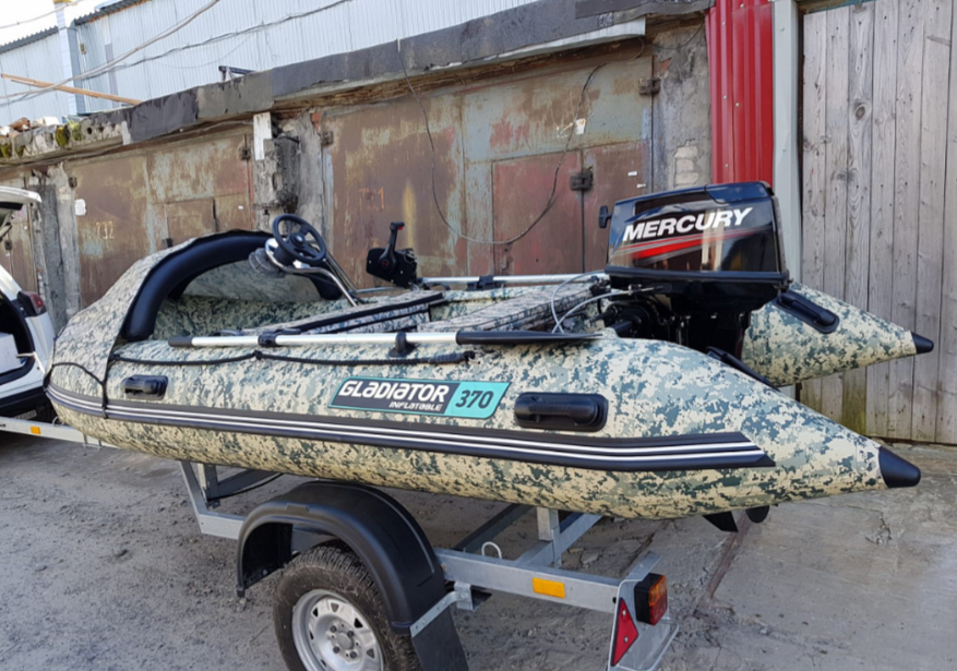 НАДУВНАЯ ЛОДКА GLADIATOR C370AL в Назрани