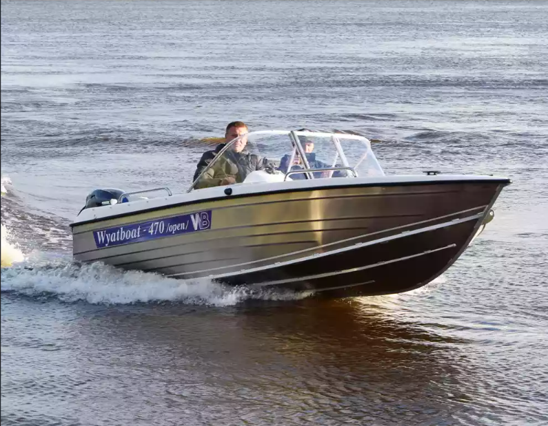 Комбинированный катер Wyatboat-470 Open в Назрани
