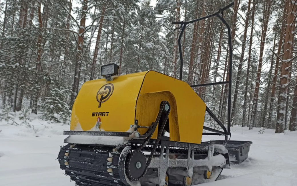 Мотобуксировщик РЫБАК СТАРТ Lifan 15 л.с. (металлический капот) в Назрани