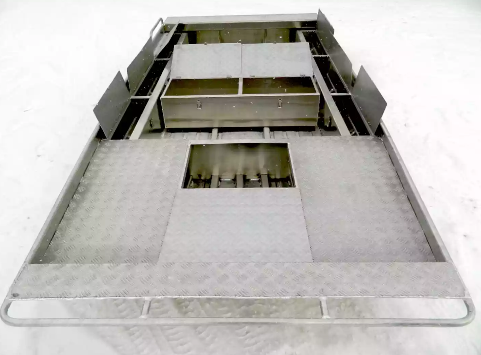 Алюминиевая лодка Wyatboat-390 Jonboat в Назрани