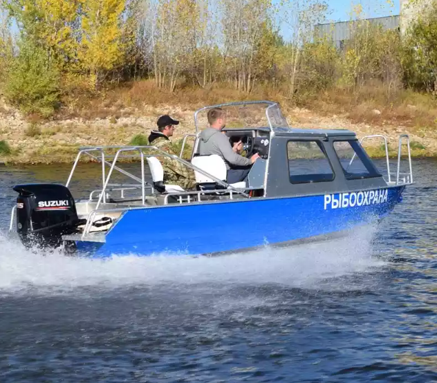 Алюминиевый катер Неман 550 с каютой в Назрани