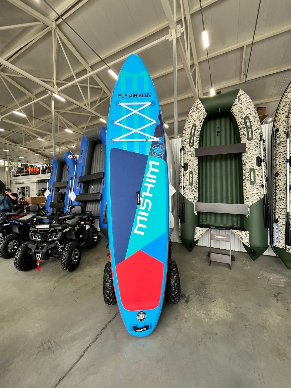 SUP (САП) Доска MISHIMO FLY AIR BLUE 10,8’ (330см) в Назрани