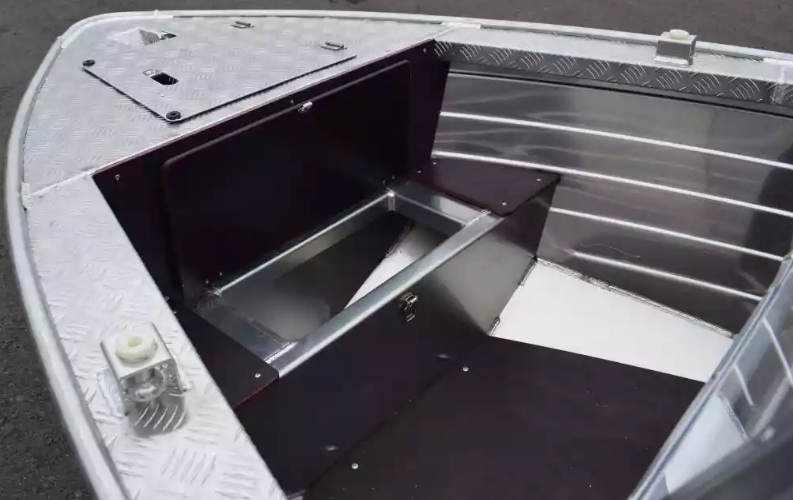 Алюминиевый катер Wyatboat-390 DCM Увеличенный борт в Назрани