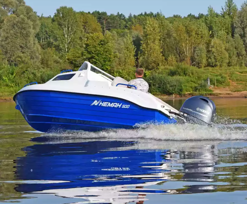 Комбинированный катер Neman-500 с каютой в Назрани