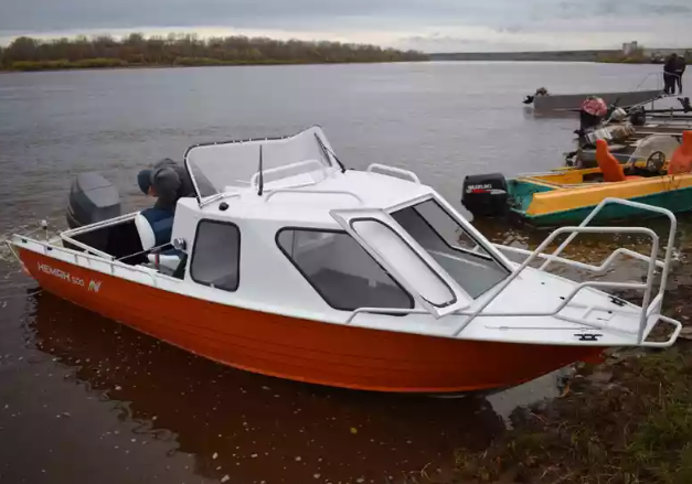 Алюминиевый катер Неман-500 (каютный) в Назрани