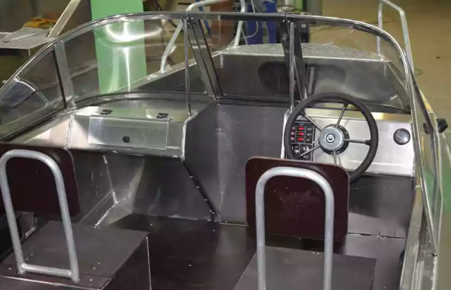 Алюминиевый катер Неман-500 DC (без покраски) в Назрани