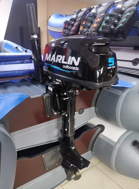 КОМПЛЕКТ ЛОДКА MISHIMO LITE 315 + МОТОР 5л.с в Назрани