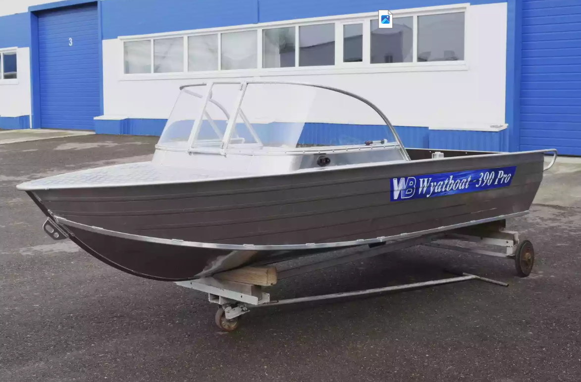 Алюминиевый катер Wyatboat-390 Pro в Назрани