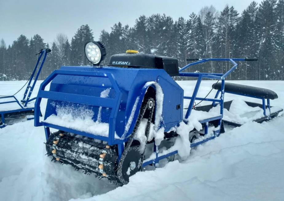 Мотобуксировщик Альбатрос-XLV 9 мини, тележки, 1250 мм в Назрани