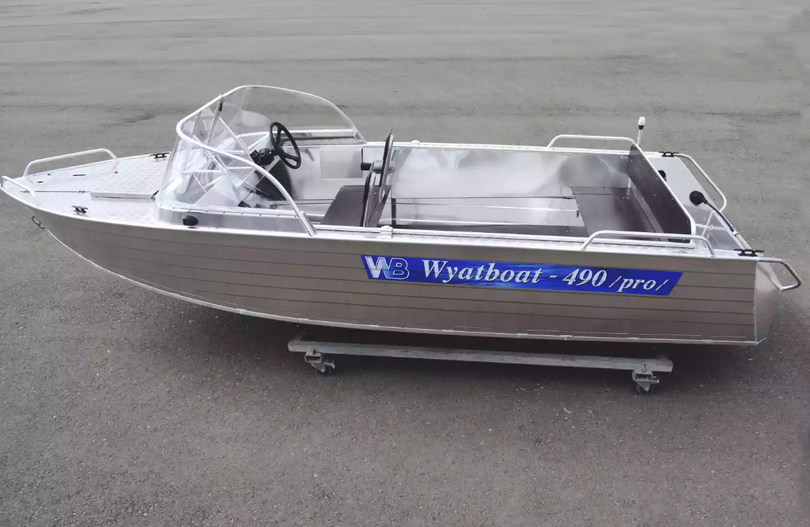 Алюминиевый катер Wyatboat-490 Pro в Назрани