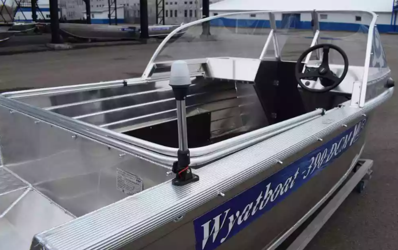 Алюминиевый катер Wyatboat-390 DCM Увеличенный борт в Назрани