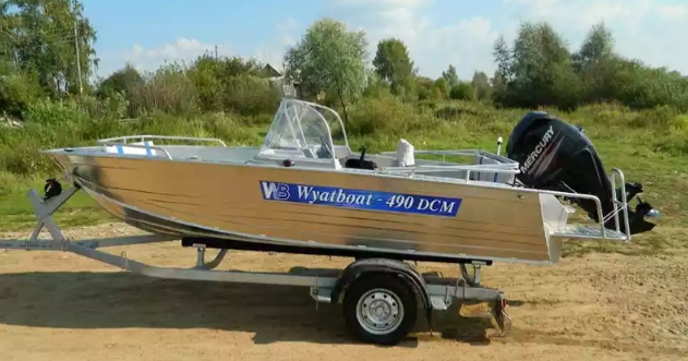 Алюминиевый катер Wyatboat-490 DCM в Назрани