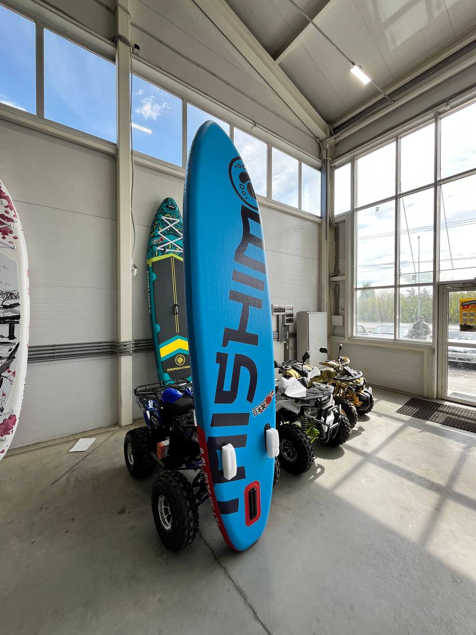 SUP (САП) Доска MISHIMO FLY AIR BLUE 10,8’ (330см) в Назрани