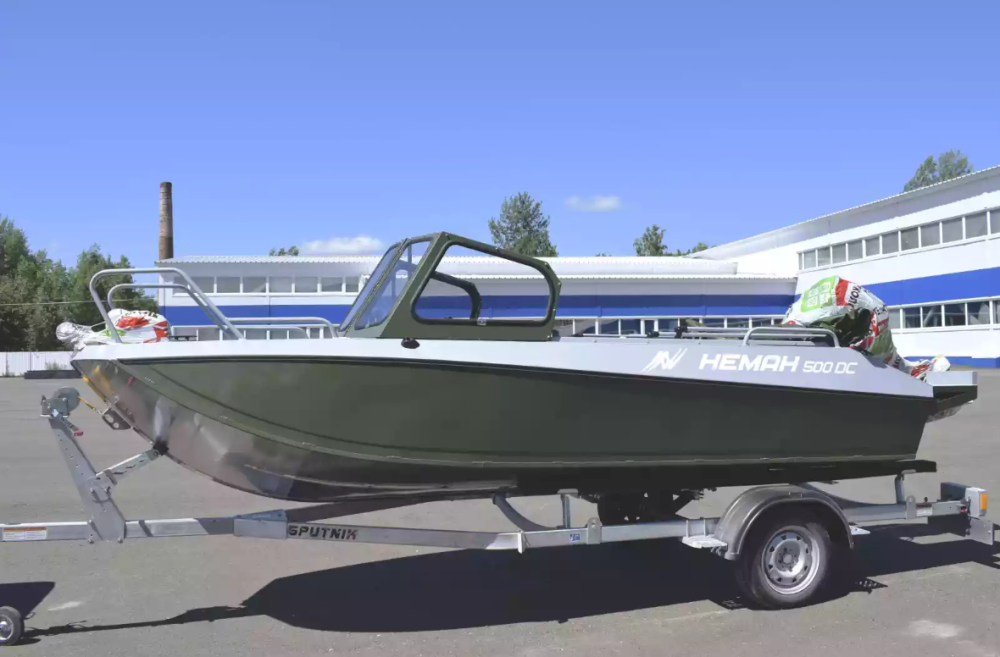 Алюминиевый катер Неман-500 DC Pro в Назрани