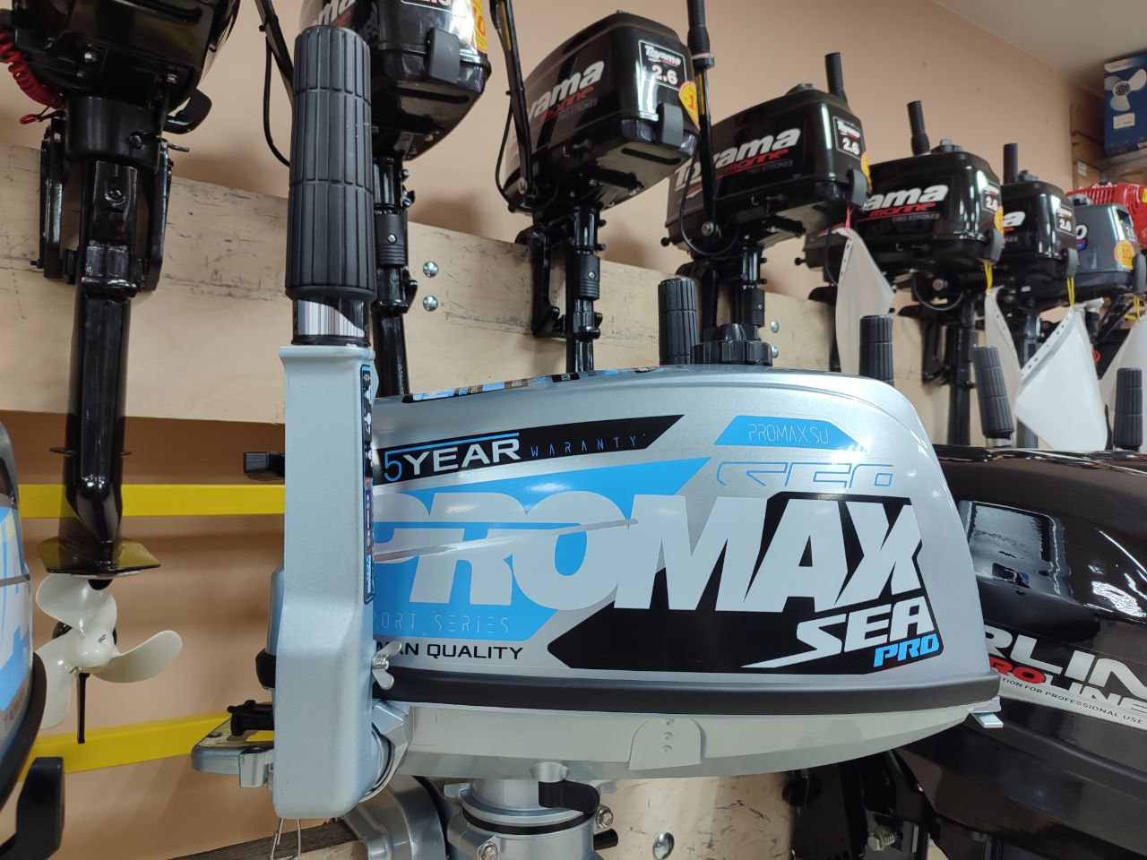 Лодочный мотор PROMAX SP5FHS (внешний бак 12 л) в Назрани
