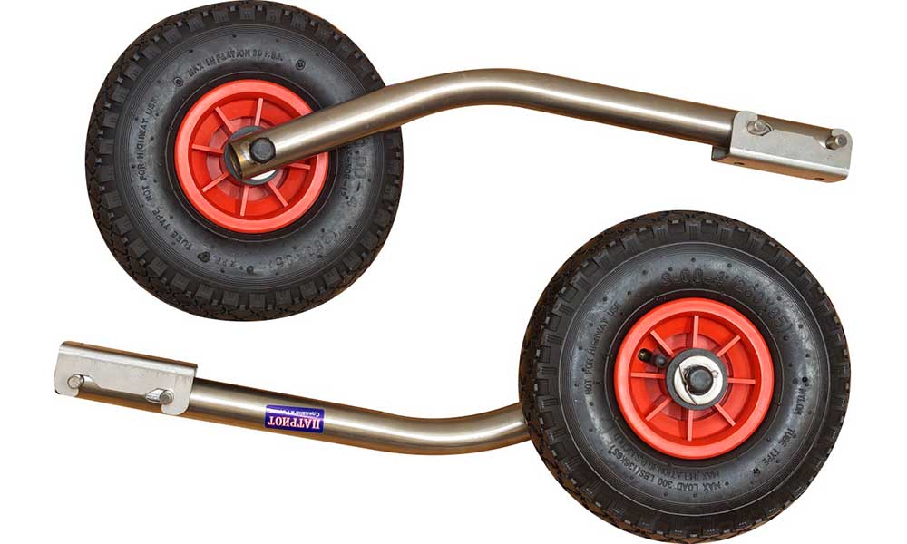 Транцевые колеса модульные удлиненные из нержавеющей стали в Назрани