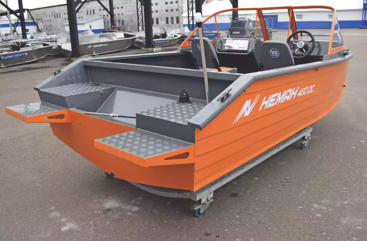 Алюминиевый катер Неман-480 DCM FISH в Назрани