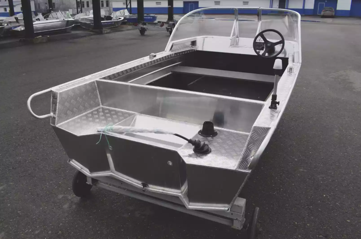 Алюминиевый катер Wyatboat-390 Pro в Назрани